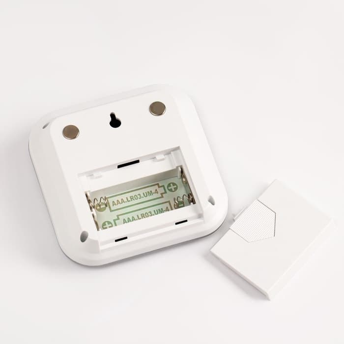 Таймер кухонный на магните, электронный, сенсорное управление, от батареек 2xAAA, 8.5×8.5×2 см