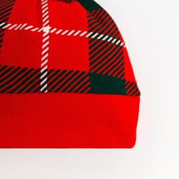 Набор новогодний: боди, штукианишки и шапочка Крошка Я «Клетка», рост 62-68 см