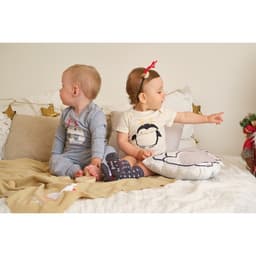 Костюм детский (джемпер, брюки) «Крошка Я» Merry Xmas, рост 62-68 см, серый