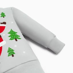 Костюм детский (джемпер, брюки) «Крошка Я. Мой первый НГ», рост 80-86 см, красный, серый