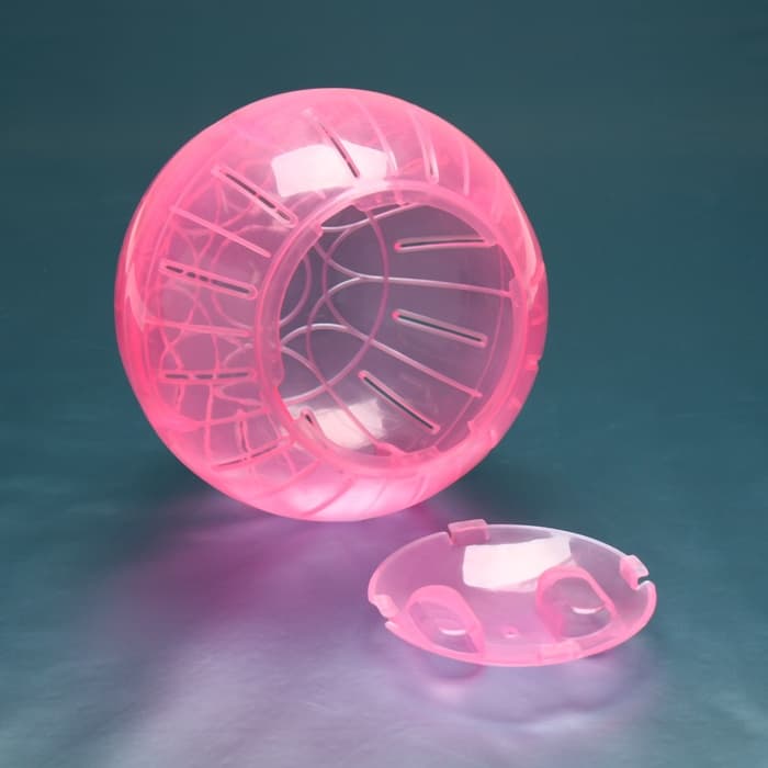 Шар для грызунов «Пижон», 14.5 см, розовый