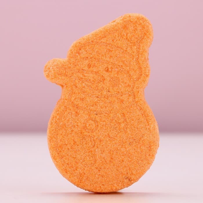 Бомбочка для ванны «Снежного настроения!», 100 г, аромат цитруса, Чистое счастье