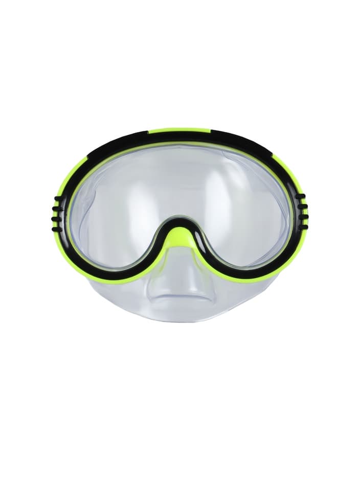 Набор для плавания детский ONLYTOP: маска, трубка, цвет жёлтый