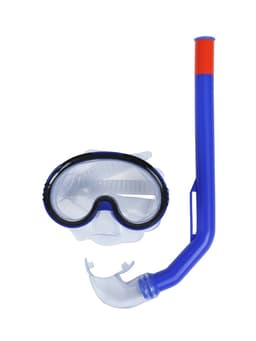 Набор для плавания детский ONLYTOP: маска, трубка, цвет синий
