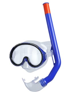 Набор для плавания детский ONLYTOP: маска, трубка, цвет синий