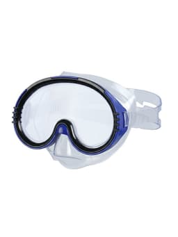 Набор для плавания детский ONLYTOP: маска, трубка, цвет синий