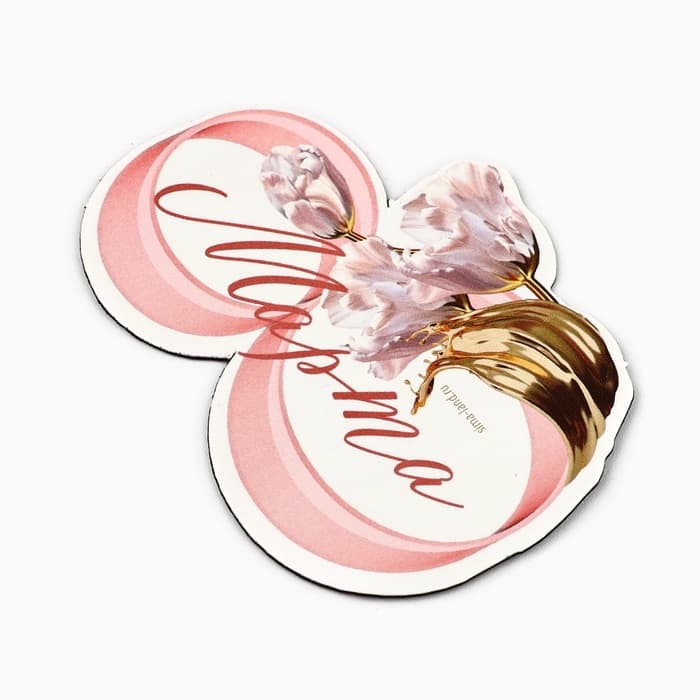 Магнит на холодильник и брелок «Бесконечной любви. 8 Марта», набор 2 предмета