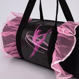 Сумка детская спортивная для девочки «Космическая гимнастка», 40×20×20 см