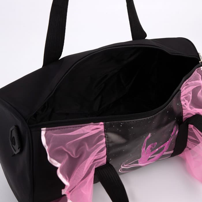 Сумка детская спортивная для девочки «Космическая гимнастка», 40×20×20 см