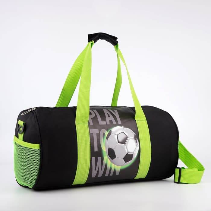 Сумка детская спортивная для мальчика «Футбол», 40×20×20 см