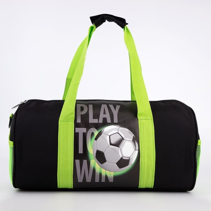 Сумка детская спортивная для мальчика «Футбол», 40×20×20 см