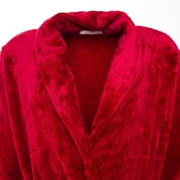 Халат LoveLife «Cozy» цвет бордовый, размер S, микрофибра, 100% п/э, 250 г/м²