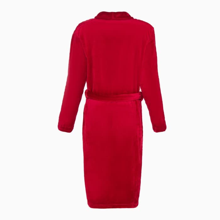 Халат LoveLife «Cozy» цвет бордовый, размер S, микрофибра, 100% п/э, 250 г/м²