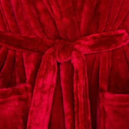 Халат LoveLife «Cozy» цвет бордовый, размер S, микрофибра, 100% п/э, 250 г/м²