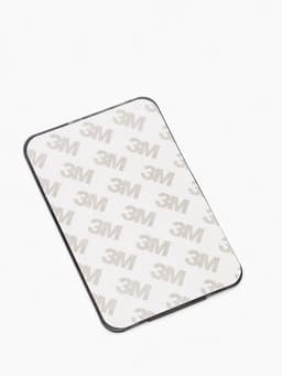 Картхолдер на телефон клеящийся, с подставкой, чёрный