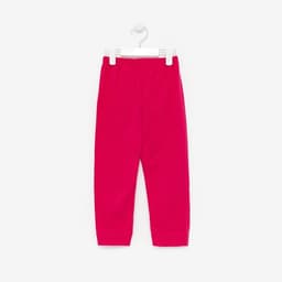 Пижама для девочки (футболка и брюки) «Единорог и мышка», размер 28-30 (98-104 см), бело-розовая