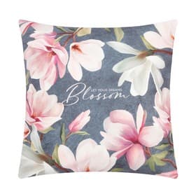 Наволочка декоративная «Этель. Магнолия», 40×40 см, велюр
