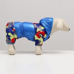 Комбинезон «Волна», с утяжкой, размер 8, ДС 19 см, ОГ 30, ОГ 22 см, синий