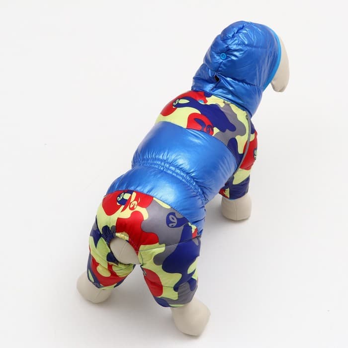 Комбинезон «Волна», с утяжкой, размер 8, ДС 19 см, ОГ 30, ОГ 22 см, синий