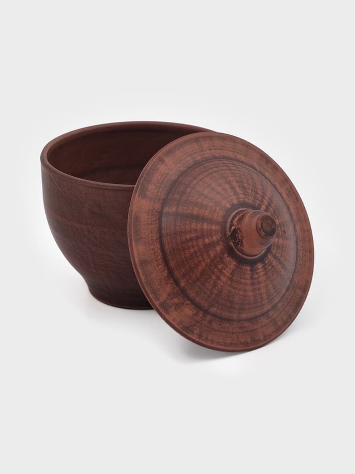 Горшок для запекания «Классика», 600 мл, красная глина