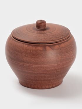 Горшок для запекания «Классика», 700 мл, красная глина