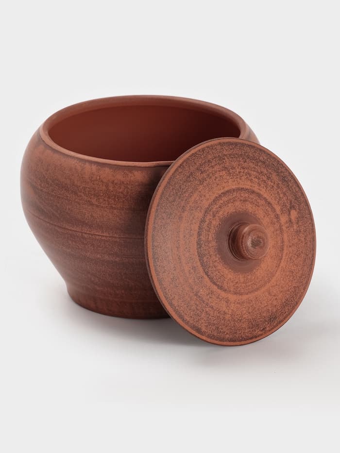 Горшок для запекания «Классика», 700 мл, красная глина