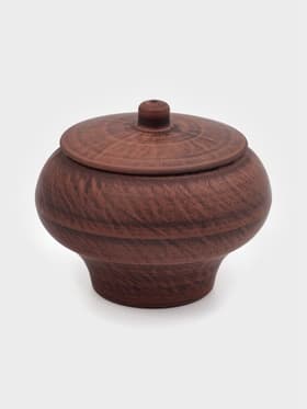 Горшок для жаркого «Классика», 600 мл, красная глина