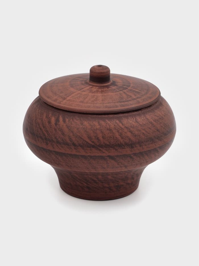 Горшок для жаркого «Классика», 600 мл, красная глина