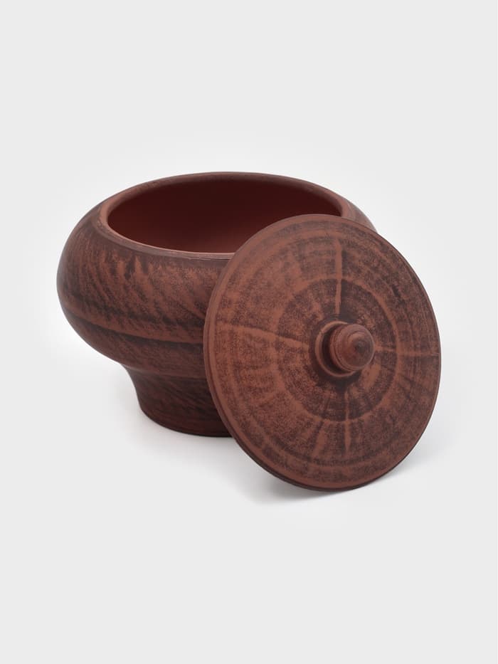 Горшок для жаркого «Классика», 600 мл, красная глина