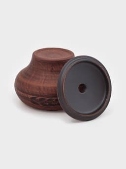 Горшок для жаркого «Колос», 600 мл, красная глина