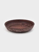 Форма для запекания «Ангоб», 670 мл, d=21 см, красная глина