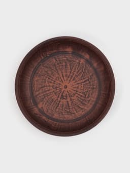 Форма для запекания «Ангоб», 670 мл, d=21 см, красная глина