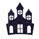 Декор фетровый «Замок» набор 5 шт., размер 1 шт.: 4×6 см