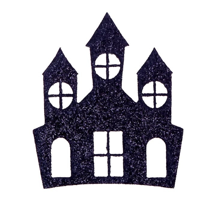Декор фетровый «Замок» набор 5 шт., размер 1 шт.: 4×6 см