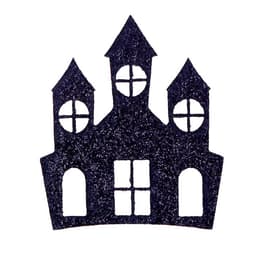 Декор фетровый «Замок» набор 5 шт., размер 1 шт.: 4×6 см