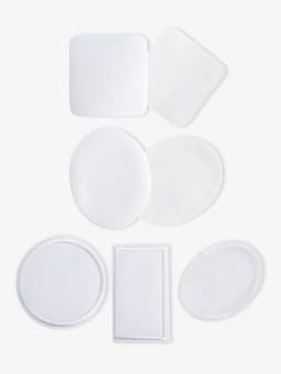 Набор заплаток для одежды, термоклеевые, 7 шт., белый