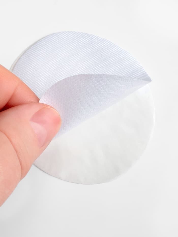 Набор заплаток для одежды, термоклеевые, 7 шт., белый