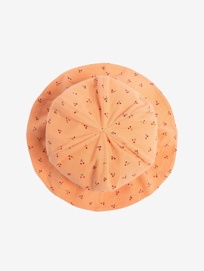 Панама детская MINAKU «Вишенка», размер 46, персиковая/бежевая
