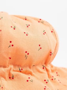 Панама детская MINAKU «Вишенка», размер 46, персиковая/бежевая