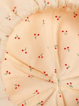 Панама детская MINAKU «Вишенка», размер 46, персиковая/бежевая