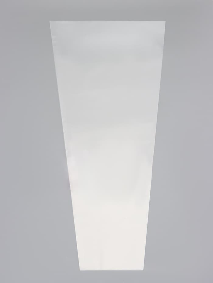 Пакет конус для цветов, прозрачный, 36×80 см