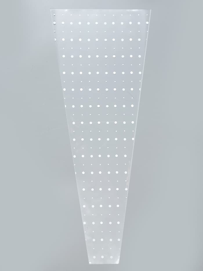 Пакет для цветов, конус, рисунок горох, 24×60 см