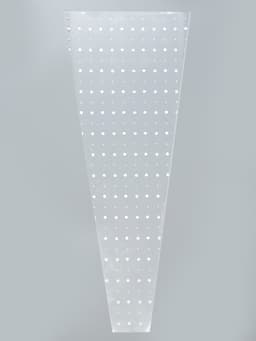 Пакет для цветов, конус, рисунок горох, 24×60 см