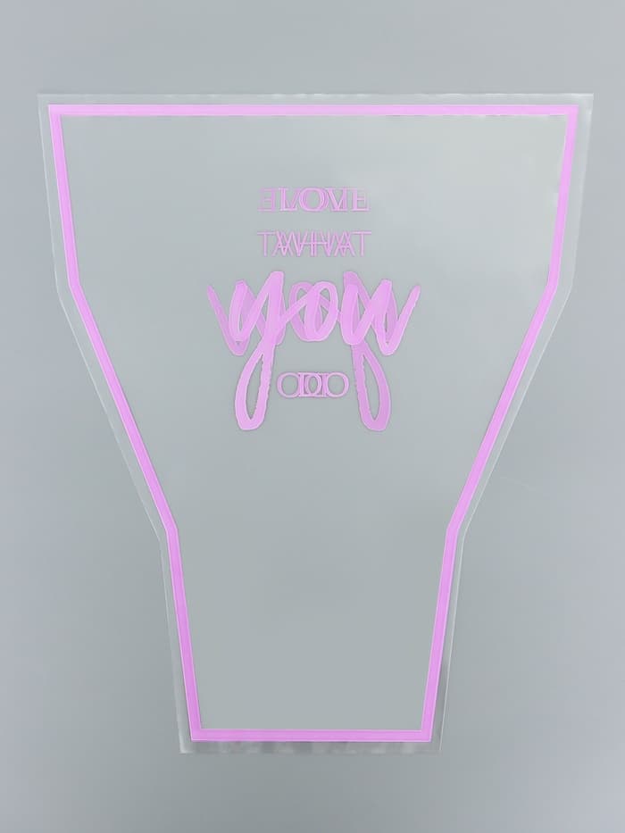 Пакет конус для цветов, «Рюмка», сиреневый 35×40 см