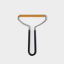 Скребок для чистки одежды, ковров, мебели Доляна, 18×12.5 см, ПВХ ручка