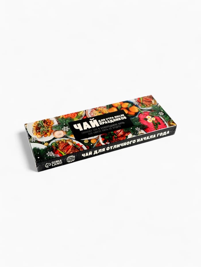 Чай новогодний в пакетиках «Для утра после праздников», 21.6 г (12 шт., × 1.8 г)