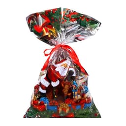 Пакет подарочный новогодний, для сладких подарков «Подарки» 25×40 см