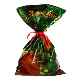 Пакет подарочный новогодний, для сладких подарков «Шар» 25×40 см Новый год