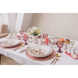 Банка для сыпучих Доляна «Зайка в золотом», 230 мл, с керамической крышкой, стекло, прозрачная