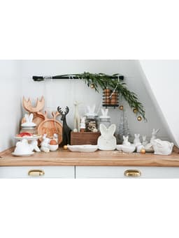 Банка для сыпучих Доляна «Зайка в золотом», 230 мл, с керамической крышкой, стекло, прозрачная